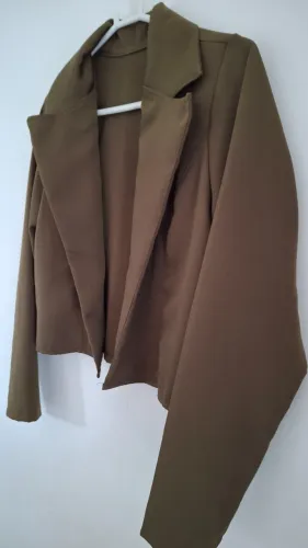 Casaco feminino verde militar