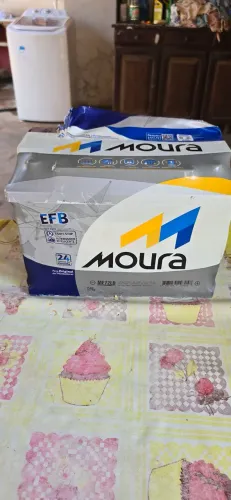 Vendo BATERIA MOURA EFD 2026 NOVA, 72 amperes, ideal para START-STOP : R$ 900,00