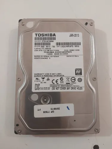 HD Toshiba 500GB
