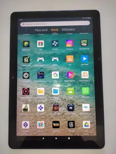 Tablet Amazon Fire HD 10 32gb +32sd