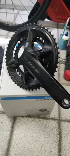 Pedivela Shimano 105, 2x12v, FC-R7100
