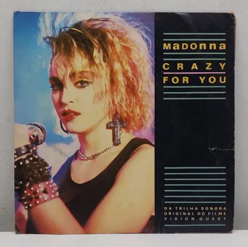 Lp Disco Vinil Compacto - Madonna / Journey - Crazy For You 1985