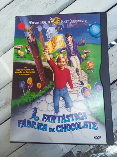DVD A Fantástica Fábrica de Chocolate 1971 edição Snapcase
