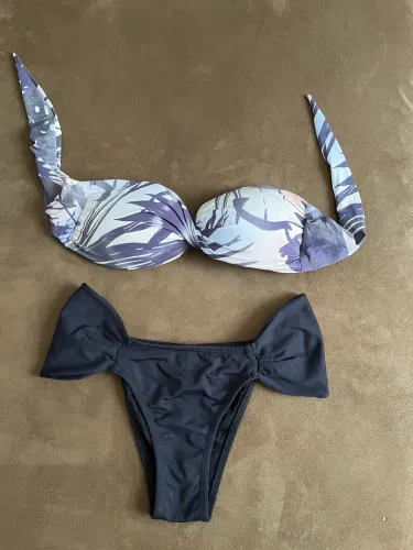 Biquíni estampado 
