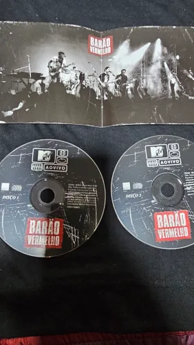 CD Barão Vermelho MTV Ao vivo - DUPLO