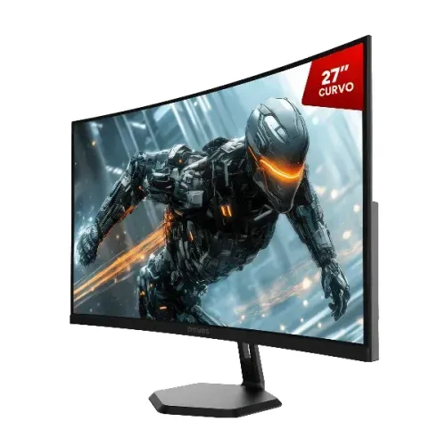 Monitor Gamer Pcyes O-Creed O27C 27" Curvo Fhd Va 180Hz 1Ms Hdmi/Dp Freesync Black Vulcan