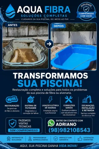 PISCINA DE FIBRA