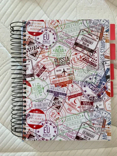 Caderno escolar 300 folhas