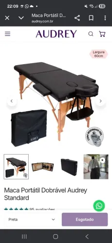 Maca Audrey nova na caixa