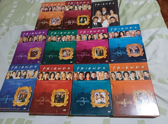 Friends 10 temporadas originais e filme