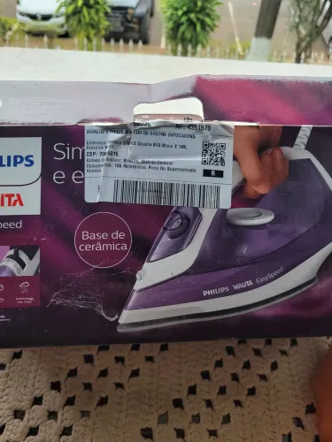 Ferro de passar philips easy speed