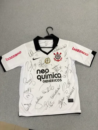 Camisa Corinthians autografada