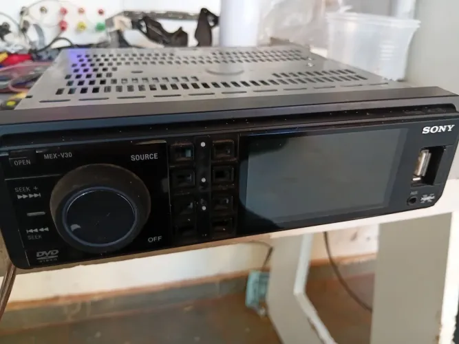 DVD SONY 1DIN NO ESTADO PARA PEÇAS