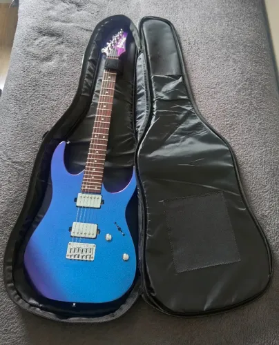 Guitarra Ibanez GRG121SP BMC Chameleon + Bag AVS (Braço Roasted Maple)