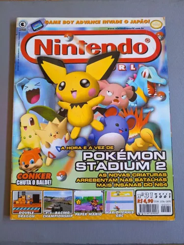 Revista de videogames Nintendo world 31