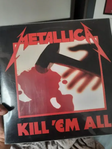 Disco de vinil Metálica "KILL them ALL" novo em folha