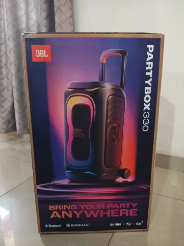 JBL Party Box 330 lançamento jbl nova zero lacrada