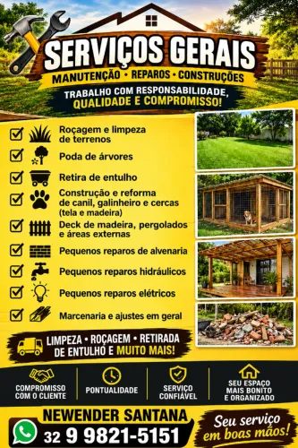 Serviços de limpeza