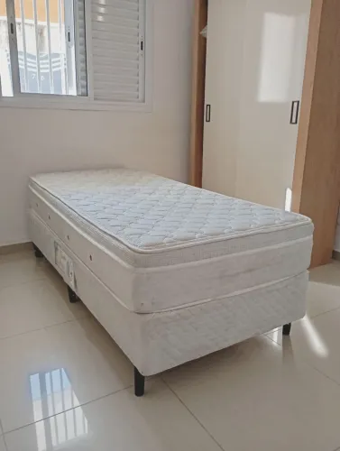 Cama box de solteiro castor
