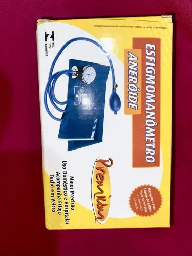 ESFIGMOMANÔMETRO ANEROIDE PREMIUM