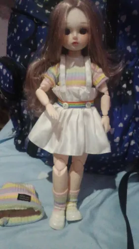 Boneca articulada asiática