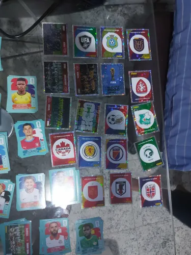 Troca de figurinha do almoço da copa de 2026