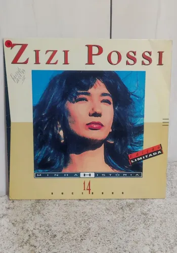 Disco de vinil Zizi Possi Minha História