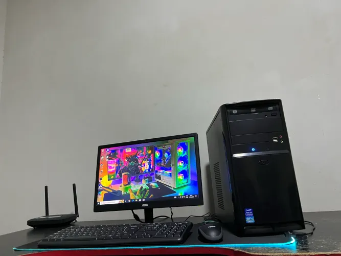Pc Gamer Completo / i5-3330 / 8GB / SSD+HD / Monitor Led 19