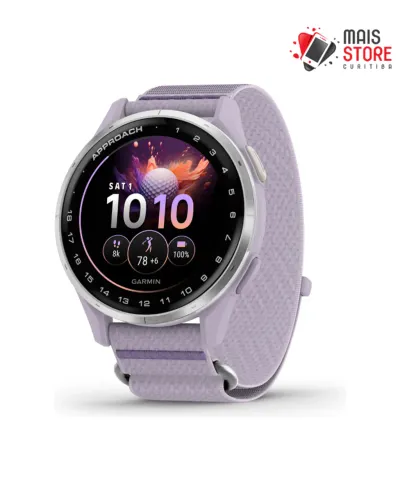 Relógio Garmin Approach J1 - Lilac- 43mm -010-03898-10 (Novos/Lacrados)