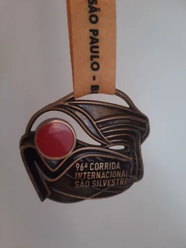 Medalha 96° Corrida Internacional de São Silvestre