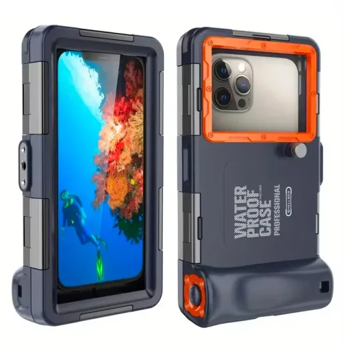 Case capa de mergulho para celuar