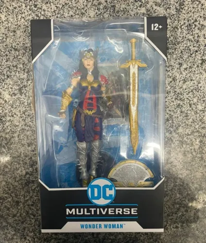 action figure wonder woman mcfarlane toys dc multiverse - nova, lacrada