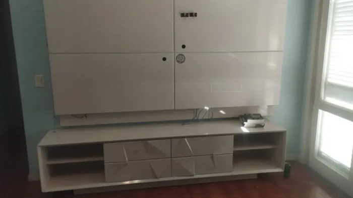 Rack painel com luz 