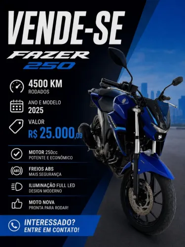Vende-se fazer 250