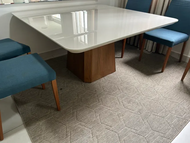 Mesa 8 lugares 1,5x1,5 casa verde