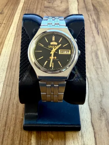 Relógio Orient Tristar Black Gold - 1980
