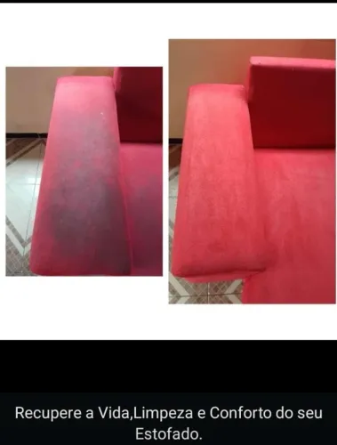 Limpeza e Higienizacao de estofados