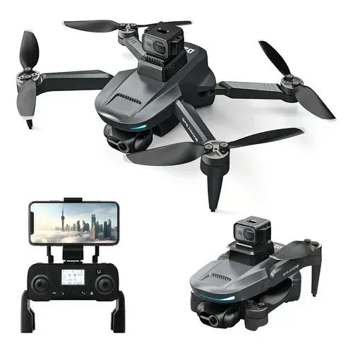 Drone profissional L200 filma em 2.7k tem entrada para cartão de memória