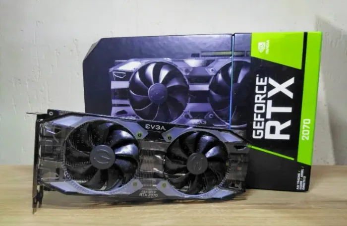 Nvidia GeForce RTX 2070 8GB EVGA - Seminova com caixa