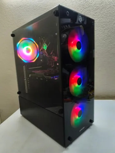 PC GAMER i7 3,80GHz, 16GB memória, SSD de 480 GB. Placa vídeo GTX 1050 TI. Super Rápido