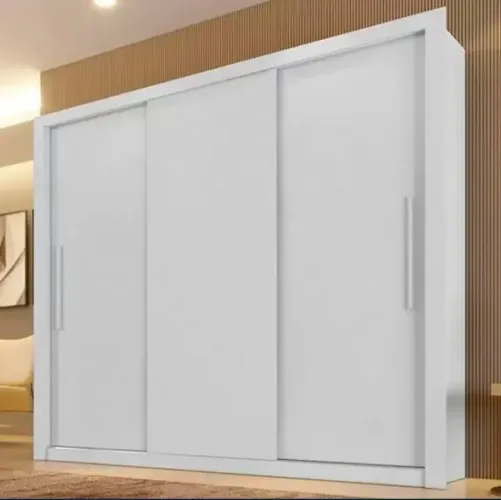 Guarda roupa casal novo branco 