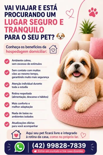 Hospedagem Domiciliar para Pets