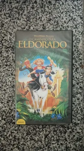 VHS Fita Animação O Caminho para Eldorado