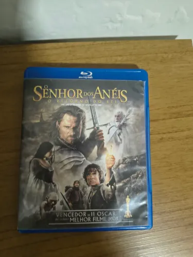 Blu Ray senhor dos anéis