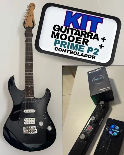 Guitarra + Kit de Pedal