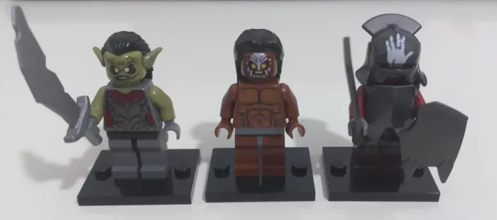 LOTE LEGO RARÍSSIMO LOTR Lord of The Rings O Senhor Dos Anéis