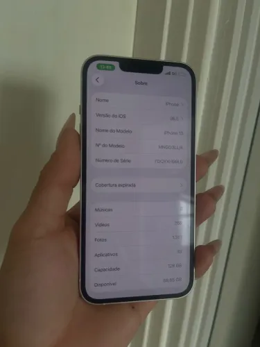 iPhone 13 128gb NOVO!
