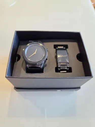 SmartWatch Technos Connect Duo Preto - Completo, Excelente Estado