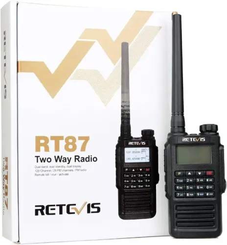 Retevis Rádio Comunicador Rt87 Ip67