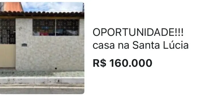 Casa na Santa Lúcia
